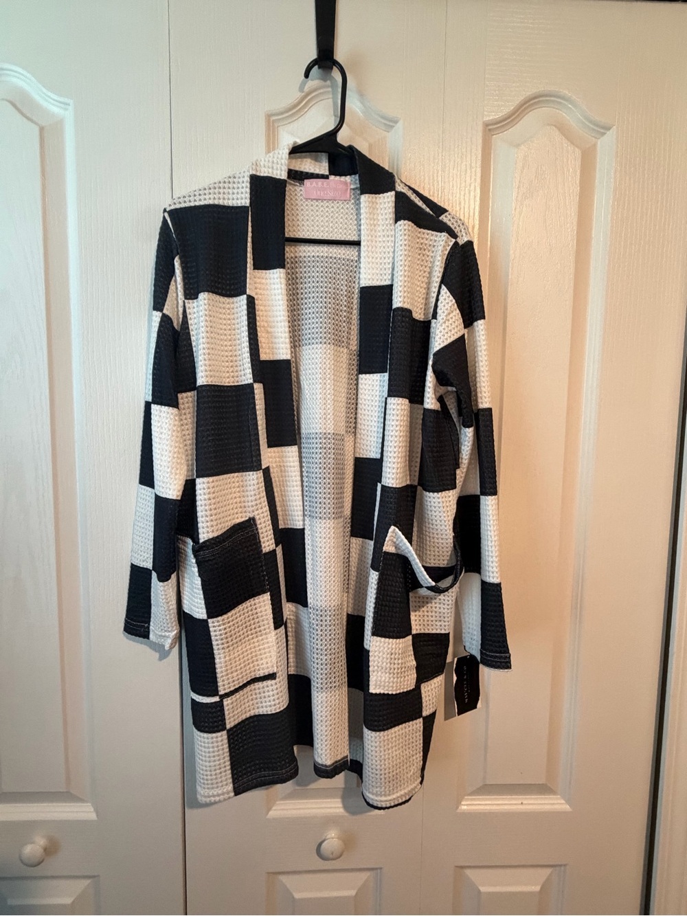Checkerboard Cardigan